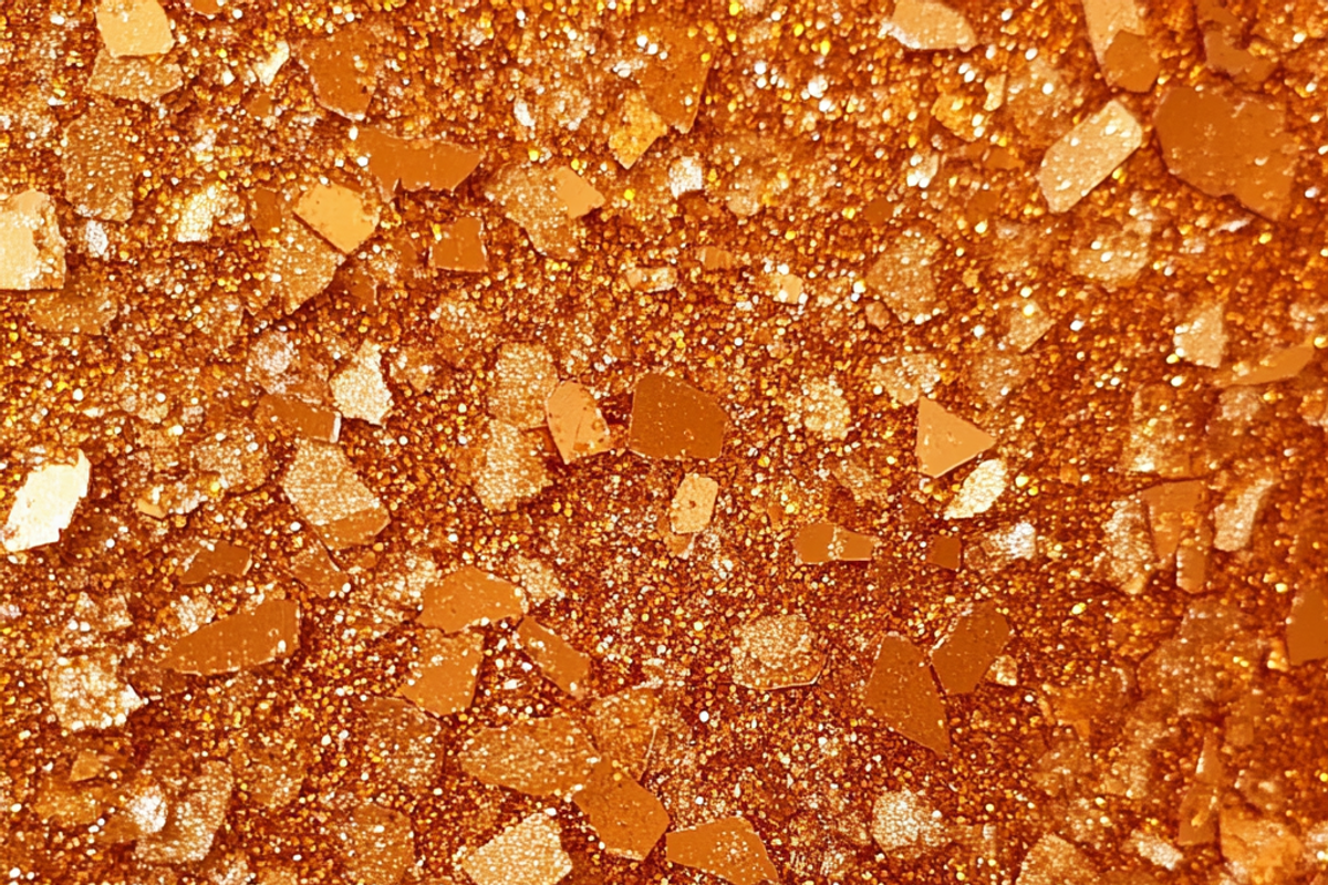 Orange Glitter Texture, a Pattern Graphic by Printable Treasure (Photo 4 of 4)