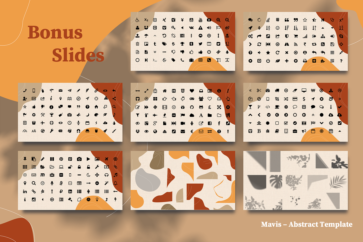 MAVIS - Abstract Lookbook Powerpoint, a Presentation Template by Masdika Studio (Photo 7 of 9)