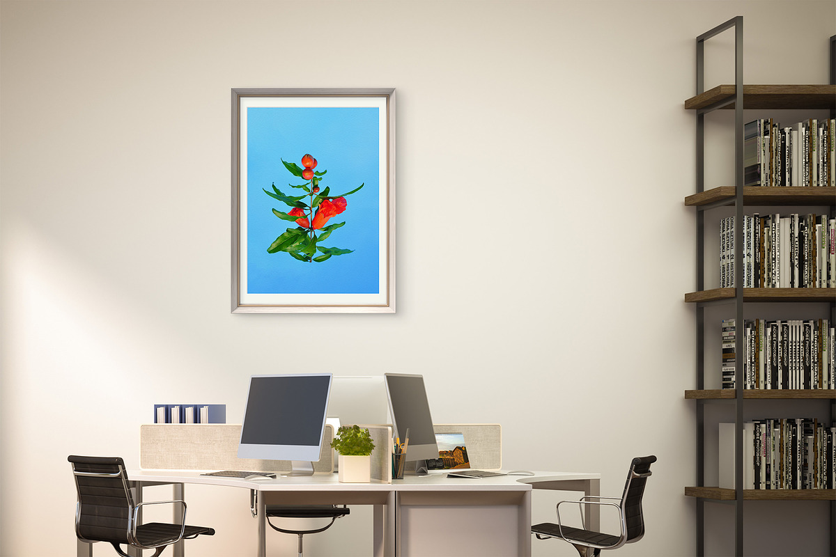 Pomegranate Flower - Printable Art, a Nature Photo by VietArtworks (Photo 3 of 6)