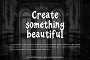 Fervano | Gothic Display Font, a Handwritten Font by Everyday Perfection (Thumbnail 5 of 5)
