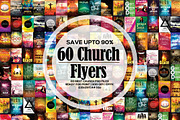 60 Glorious God Church Flyer Bundle, a Flyer Template by Business Flyers (Thumbnail 1 of 6)