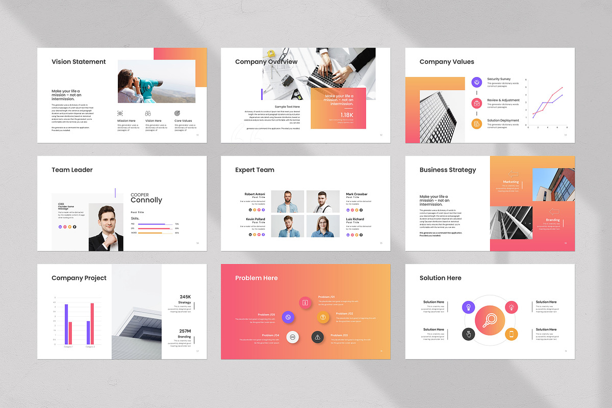 Business Pitch Deck Presentation preview 7