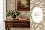 Vintage Bird & Floral Pattern Duo, a Pattern Graphic by Eclectic Anthology (Thumbnail 5 of 13)