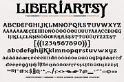 Liberiartsy Vintage Font, a Serif Font by RMPL.std (Thumbnail 4 of 4)