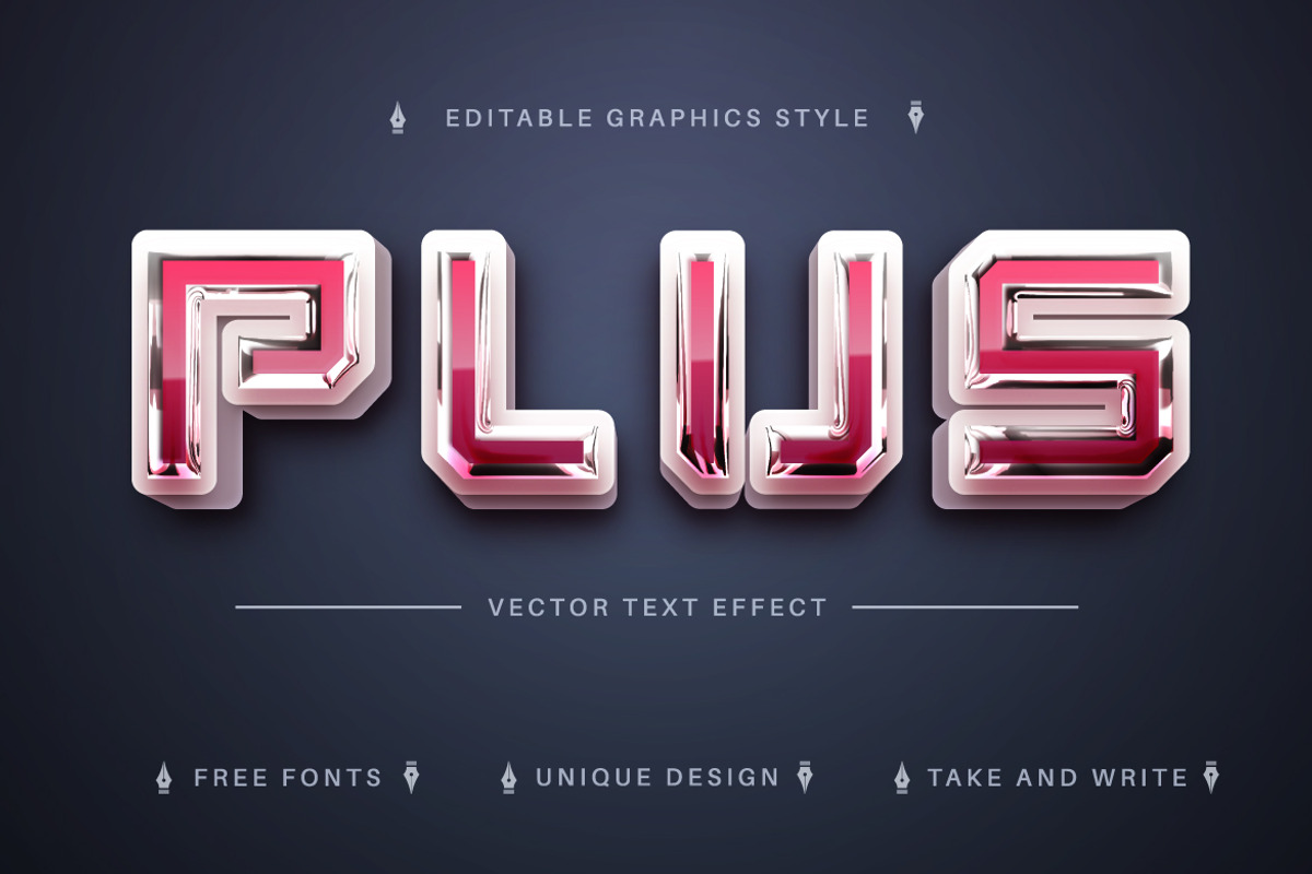 Realistic 3D - Editable Text Effect, a Layer Style Add-On by rwgusev (Photo 3 of 5)