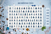 Christmas Tree Silhouette Set, a Graphic by Digital_Craftyfox (Thumbnail 1 of 20)