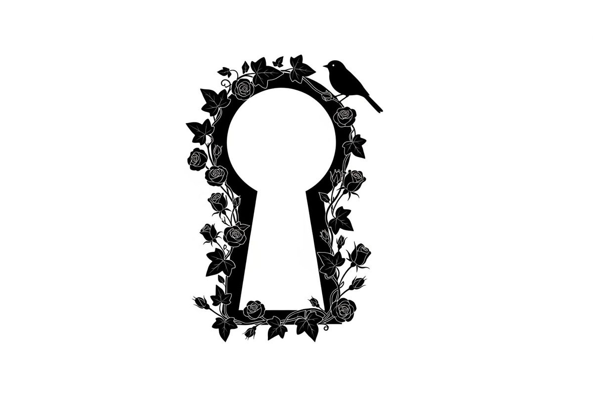 Floral Keyhole Frame SVG Bundle, an Illustration by Designs_River (Photo 25 of 31)
