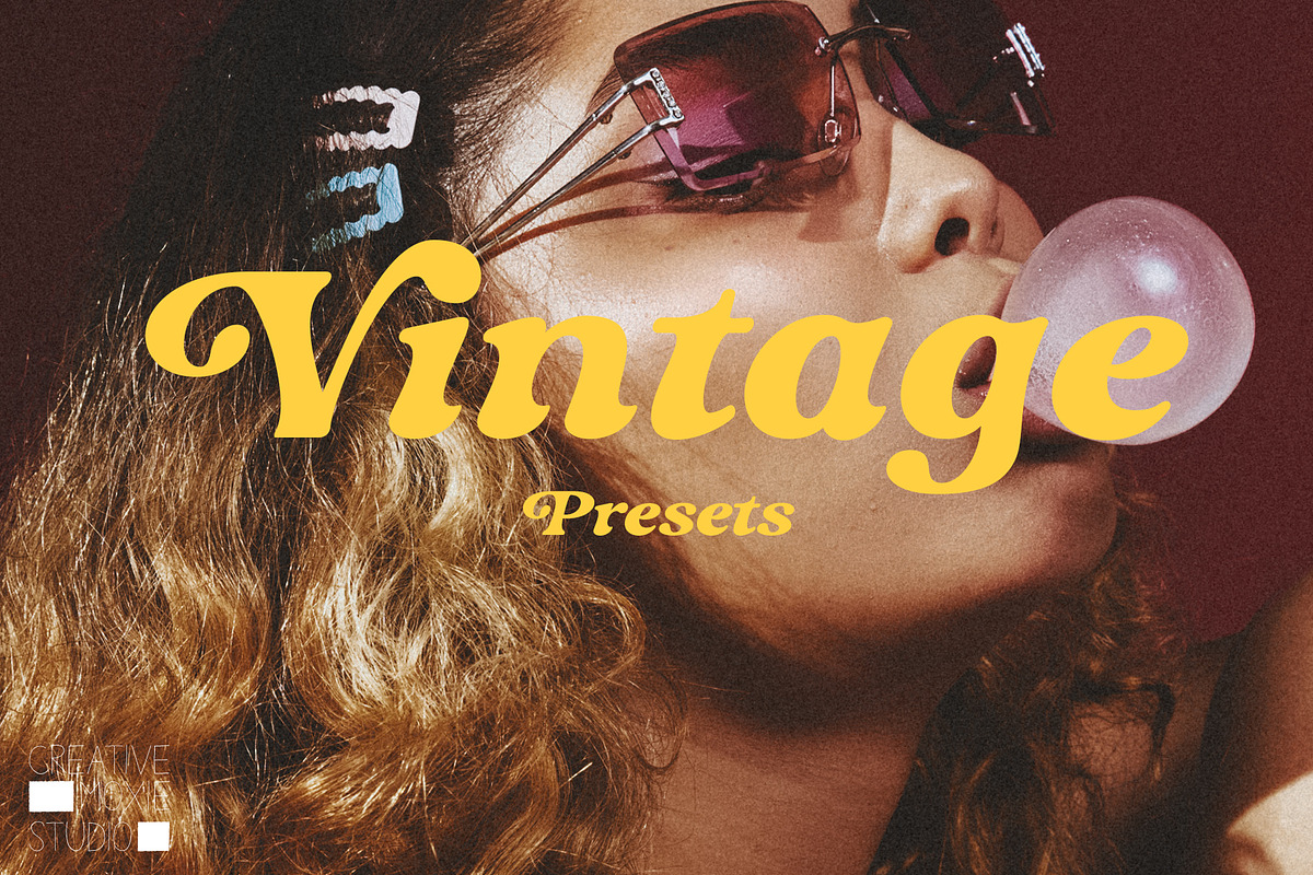 Vintage Photo Presets, a Preset Add-On by Creative Moxie Studio (Photo 1 of 4)
