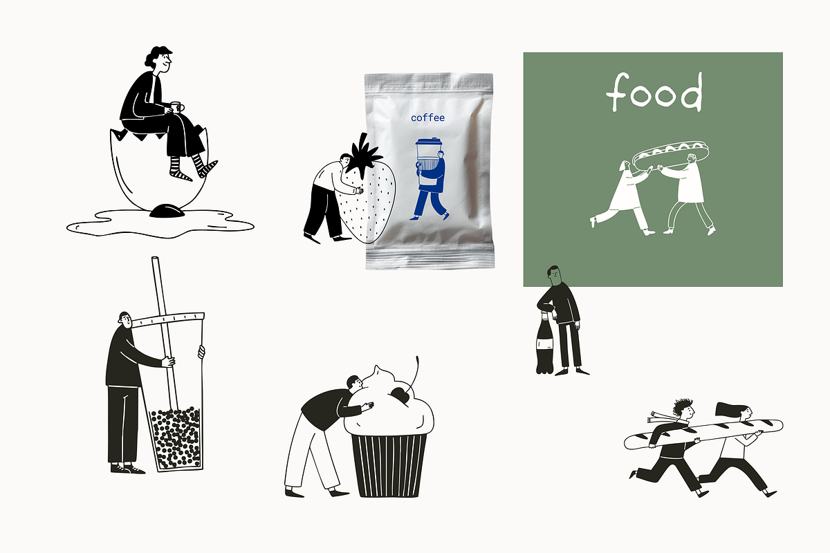 FOOD BUNDLE Vol.1: All 6 in 1, a Food Illustration by Veyla (Photo 17 of 55)