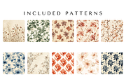 Soft Wabi-Sabi Floral Patterns, an Illustration by Vandy Fullum (Thumbnail 5 of 12)