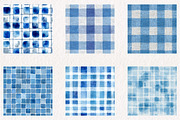 Watercolor Gingham Seamless Pattern, a Pattern Graphic by CreationArt (Thumbnail 4 of 4)