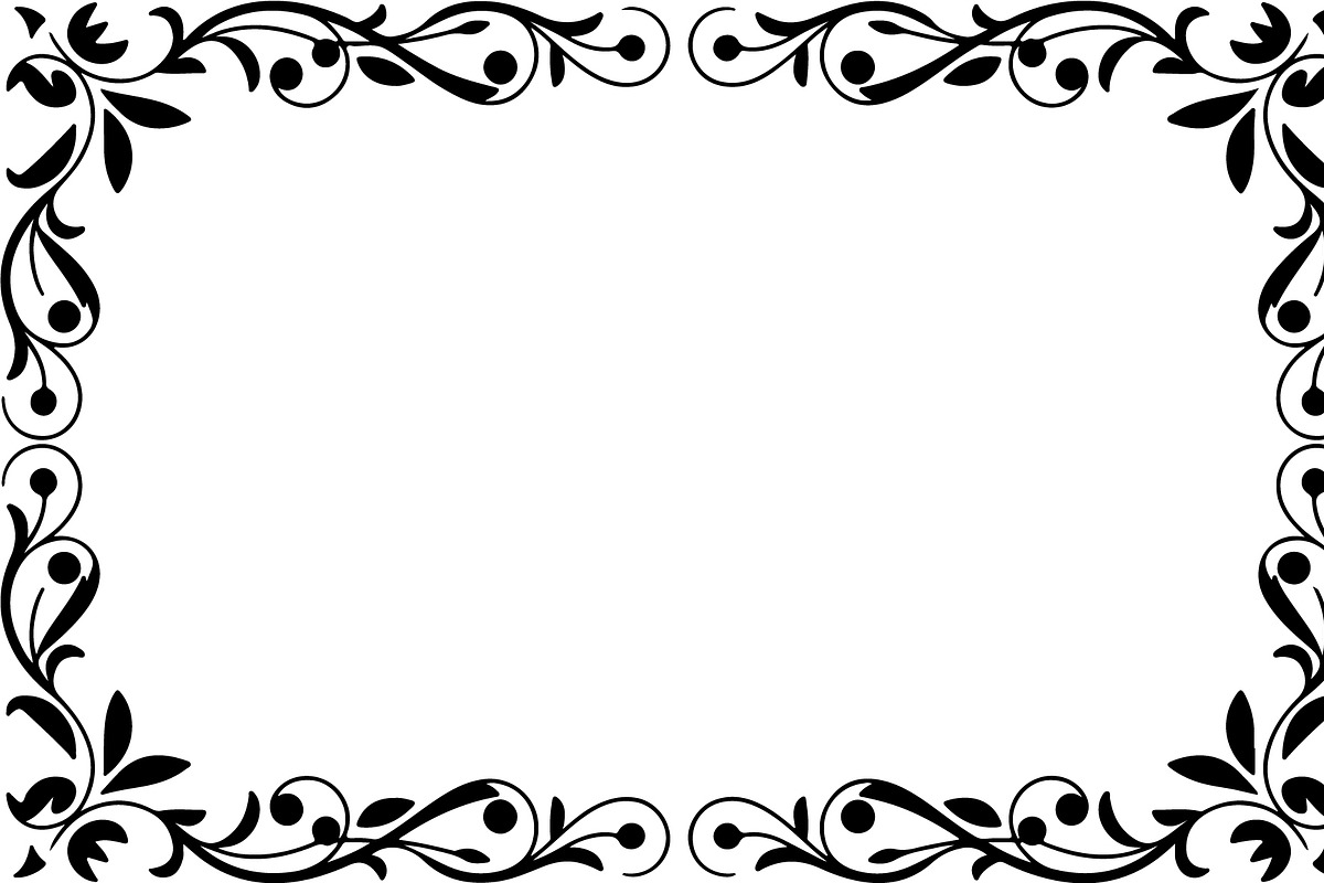 Elegant Decorative Border Frame, a Decorative Illustration by himelgfx (Photo 18 of 21)