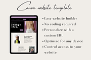 Website Template for Coach, a Websites & App Template by Prodesign (Thumbnail 4 of 6)