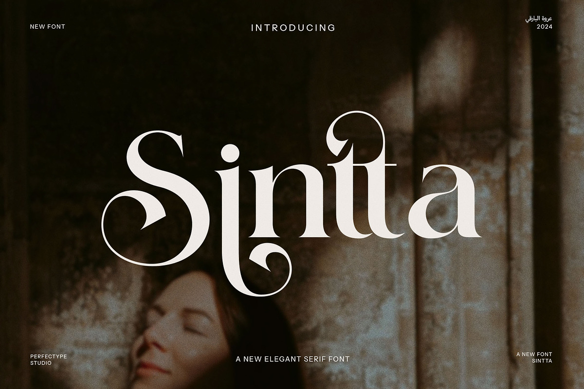 Sintta Elegant Serif Font, a Serif Font by Perfectype (Photo 1 of 8)