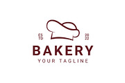 Bakery Chef Hat Cake Logo Bundle, a Branding & Logo Template by Dyn Studio (Thumbnail 3 of 6)
