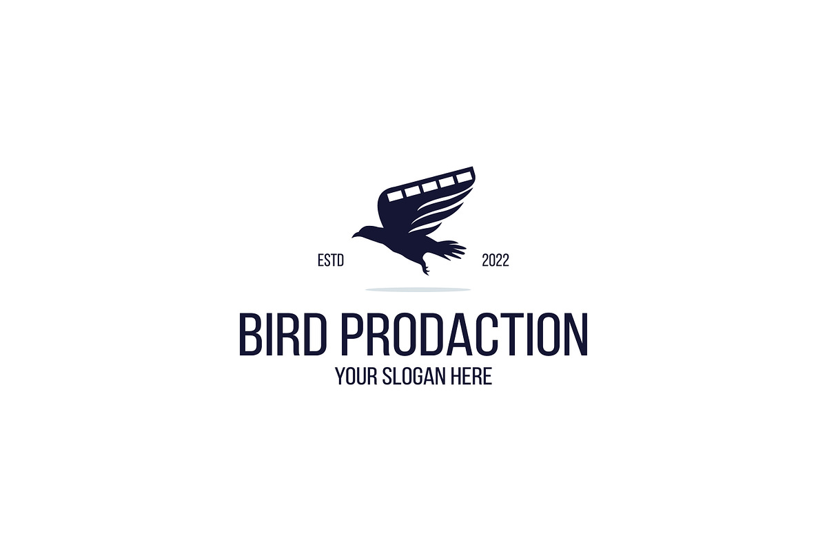 Eagle Bird Production Logo, a Branding & Logo Template by juliawan