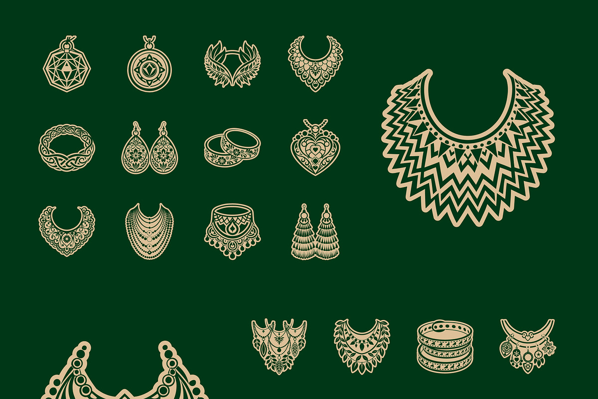 Glyph Jewelry Icons, a Solid Icon by Creative Stall (Photo 9 of 9)
