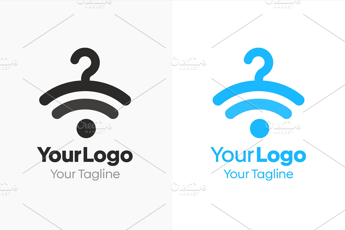 Signal Laundry Logo Template, a Branding & Logo Template by Grapixy (Photo 3 of 3)