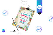 Ice Cream Social Flyer, a Flyer Template by Aam360 (Thumbnail 2 of 3)