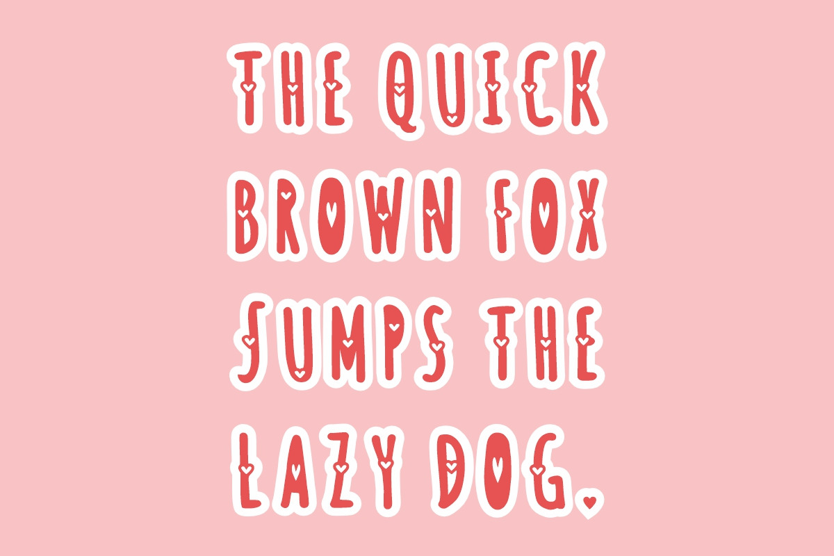 Love Mother, a Handwritten Font by Fourteen Letter (Photo 3 of 7)