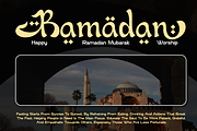 Nullan - Font Arabic Typeface, a Handwritten Font by MaikoHatta (Thumbnail 2 of 7)