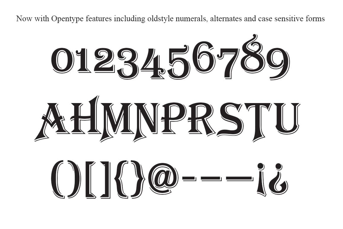 Algerian Mesa, a Font by FontMesa (Photo 5 of 6)