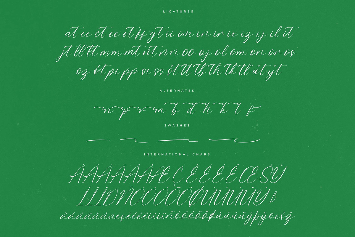 Belinda Tsakila Modern Freestyle, a Script Font by Letterena Studios Script (Photo 14 of 15)