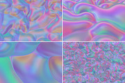 Iridescent Abstract Backgrounds, a Background Graphic by BIBIART (Thumbnail 11 of 12)