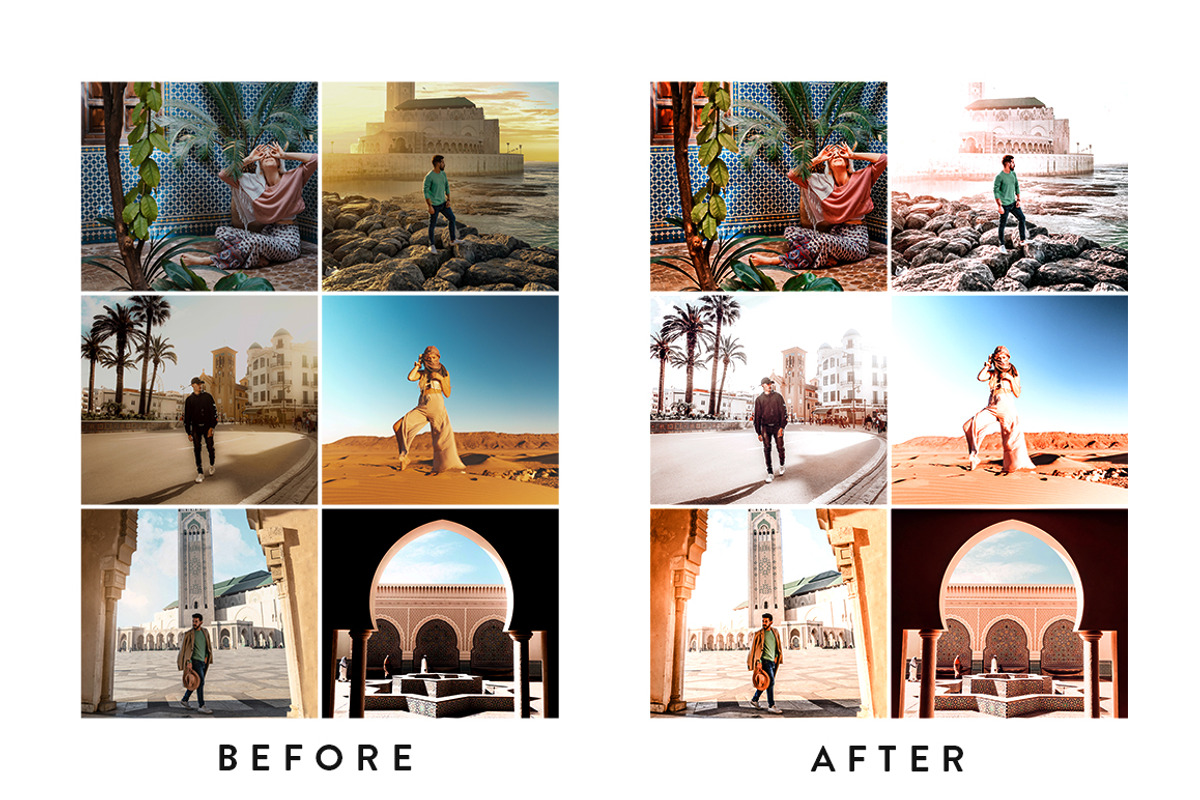 Marakkech Presets For Mobile+Desktop, an Action Add-On by PixelHive Pro (Photo 3 of 13)