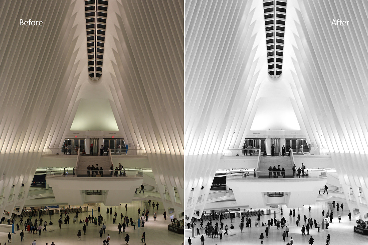 Moody Black & white Lightroom Preset, an Action Add-On by SD x Presets (Photo 4 of 6)