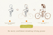 Procreate People Drawing Toolkit, a Brush Add-On by Lisa Glanz (Thumbnail 7 of 14)