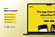 EduFun Framer Template, a Landing Page Template by Nara Collective (Thumbnail 1 of 2)
