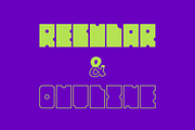 HY Mayten | Display Font, a Sans Serif Font by KKG Works (Thumbnail 5 of 9)