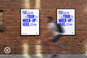 Street Poster Mockup
