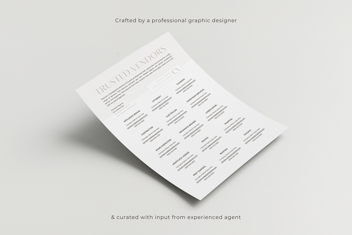 Real Estate Sheets Template BUNDLE, a Design Template by EstateElements (Photo 8 of 8)
