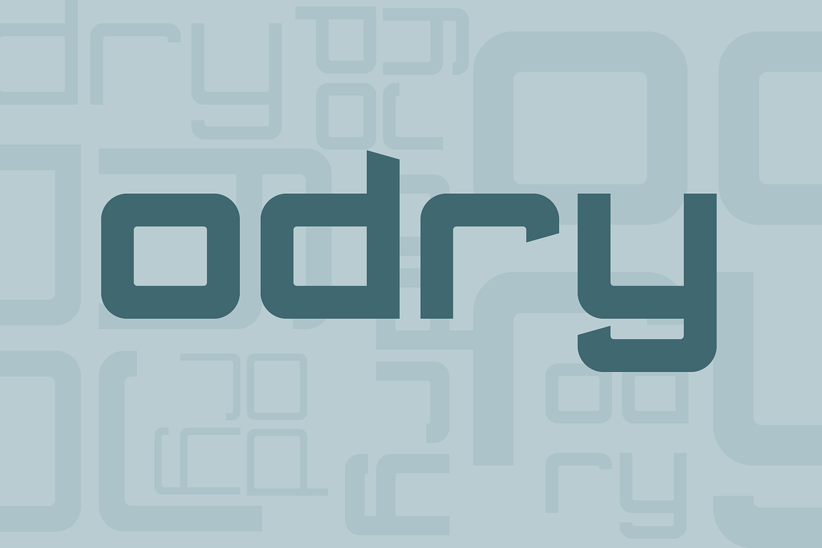 Odry font family, a Sans Serif Font by vlad.berla (Photo 2 of 7)