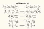 Midnight Diner Left-leaning Script, a Script Font by Leah Design (Thumbnail 12 of 20)