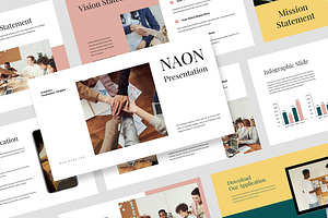 Naon : Interactive Agency Powerpoint, a Presentation Template by Punkl Camp