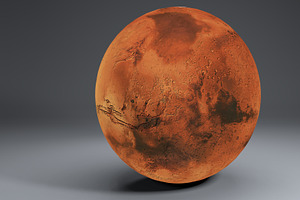 Mars 8k Globe