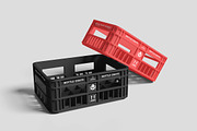 Bottle Crate Mockup, a Packaging Mockup by AndikaGraphic (Thumbnail 3 of 6)