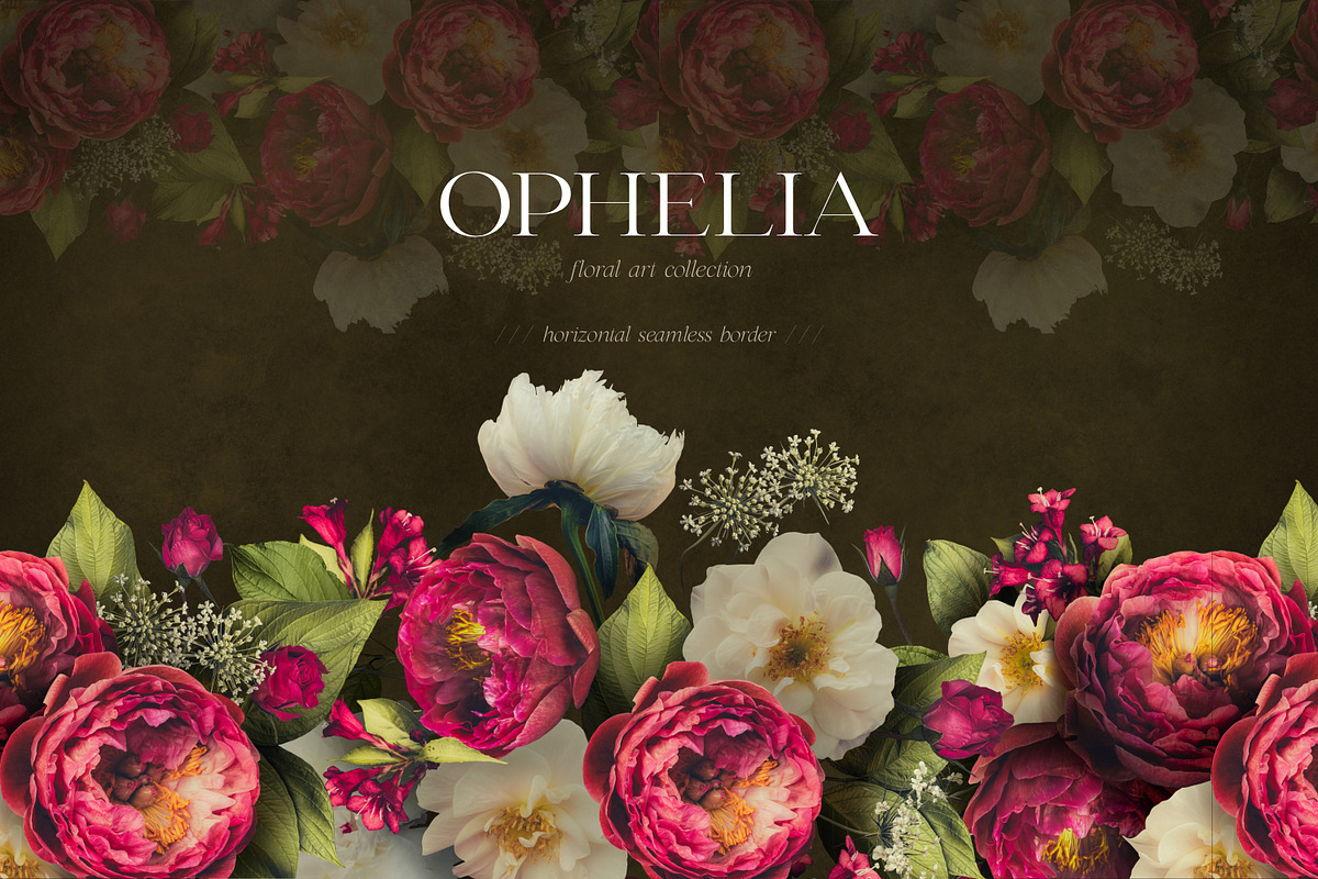 Ophelia Dark Moody Florals, an Object Graphic by Eclectic Anthology (Photo 10 of 14)