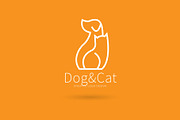 Dog and cat logo, animal logo, a Branding & Logo Template by Logocreative (Thumbnail 2 of 3)