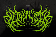 Omenist | Black Metal Typeface, a Blackletter Font by Denustudios (Thumbnail 1 of 12)