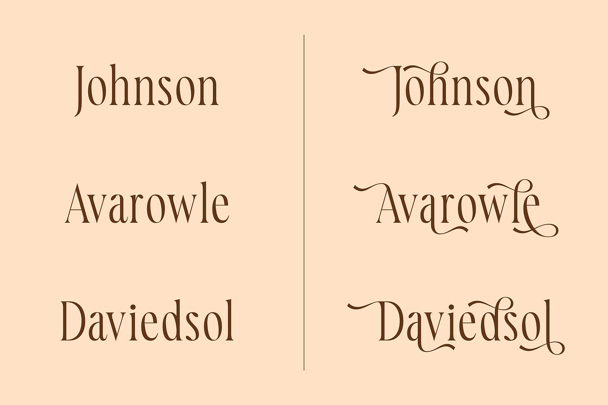 Royaltens Modern Serif Font, a Serif Font by Letterena Studios (Photo 3 of 15)