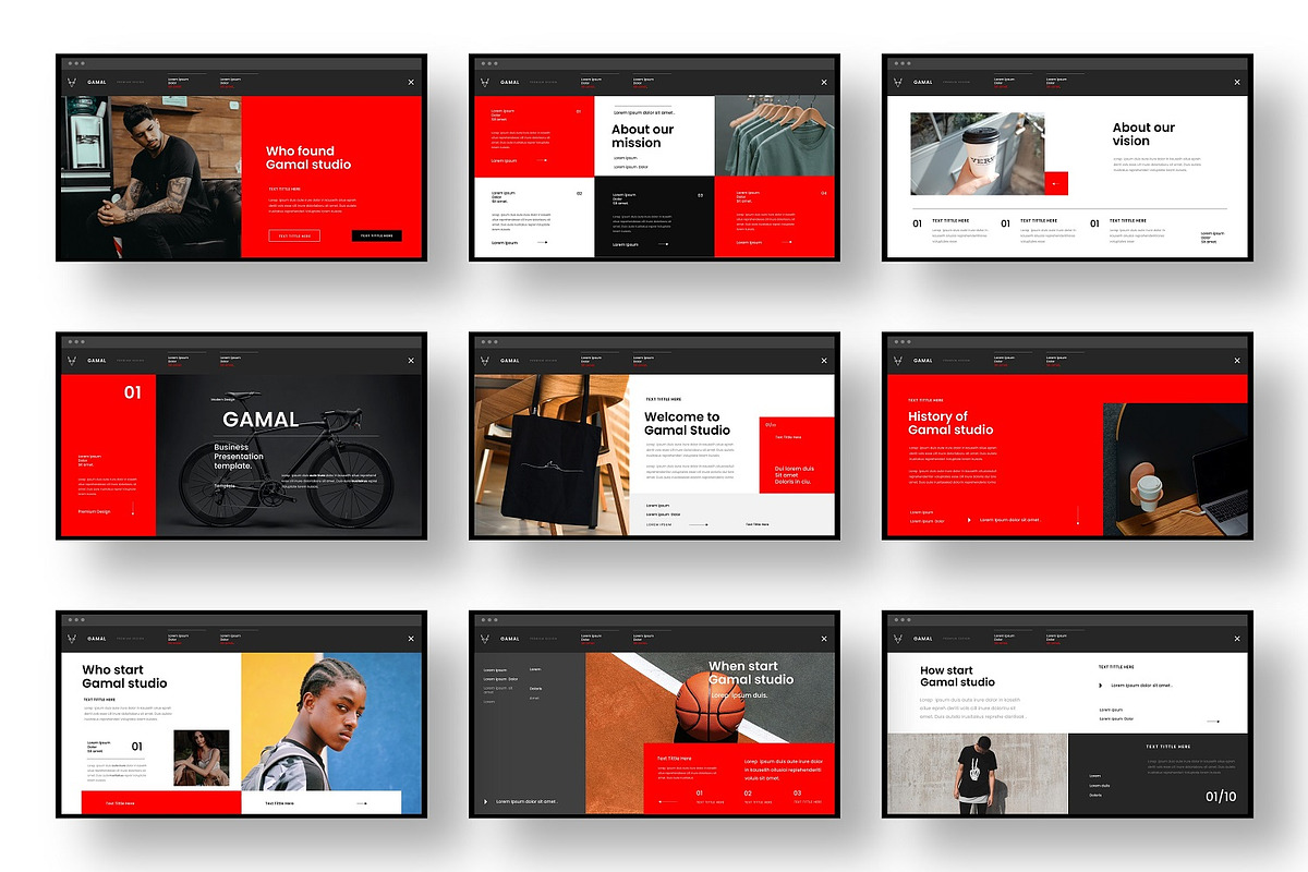 Gamal – Business Keynote Template, a Presentation Template by Dens Creative Studio (Photo 2 of 6)