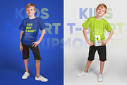 Kids Boy T-Shirt PSD Mockups Vol5, a Shirt Mockup by Hi, Mock-Up! (Thumbnail 5 of 10)
