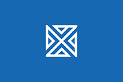 Abstract Square Geometric X Logo, a Branding & Logo Template by johnkent (Thumbnail 2 of 3)