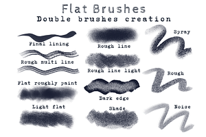 32 Monster Texture Procreate Brushes