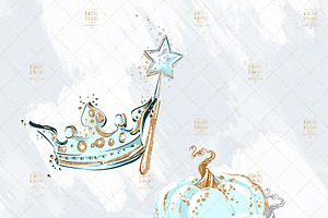 Cinderella Fairy Tale Clipart