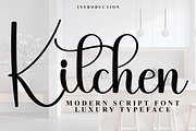 Kitchen, a Handwritten Font by FreshTypeINK (Thumbnail 1 of 8)